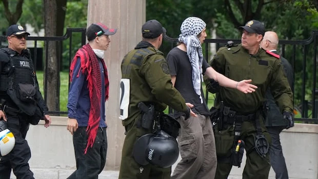 The encampment is over as McGill evicts pro-Palestinian protesters after 10 weeks