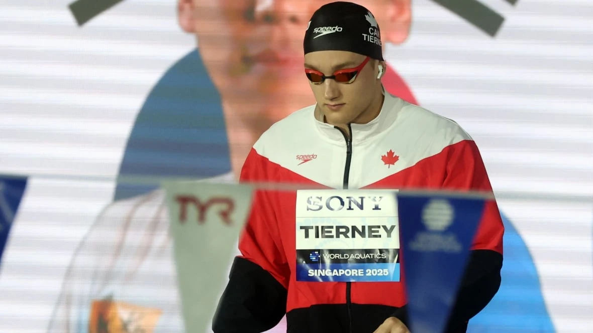 Saskatoon swimmer breaks Canadian records at world championships in Singapore