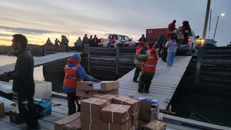 Supplies arrive in Whale Cove, Nunavut after only store burned down