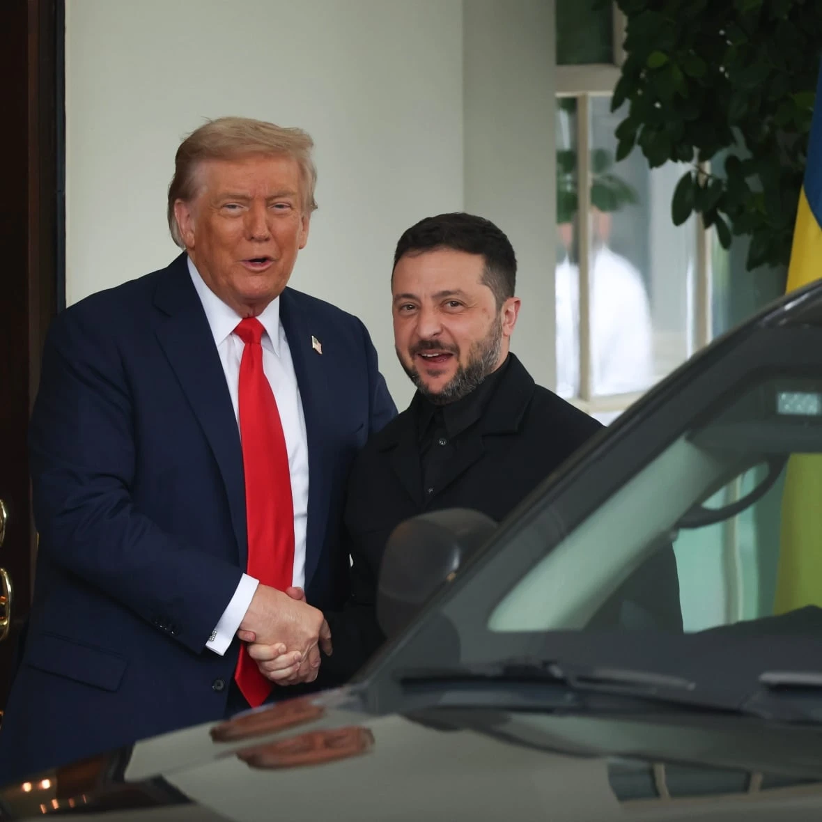 Security guarantees for Ukraine unclear, as Trump says they don't involve U.S. ground troops