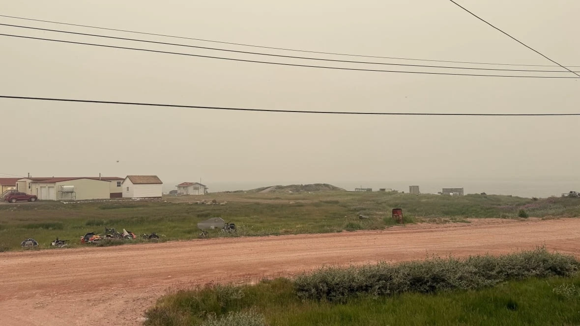 Air quality warning in place as wildfire smoke blankets Nunavut's Kivalliq region