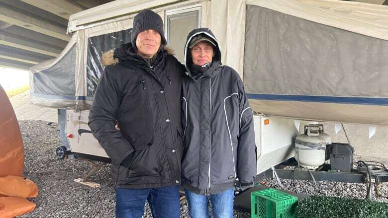 This N.B. couple became homeless a year ago. Now, they're opening up about the harrowing experience