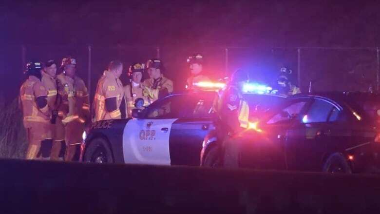 9-year-old boy dies after truck rollover on the QEW early Monday morning, police say