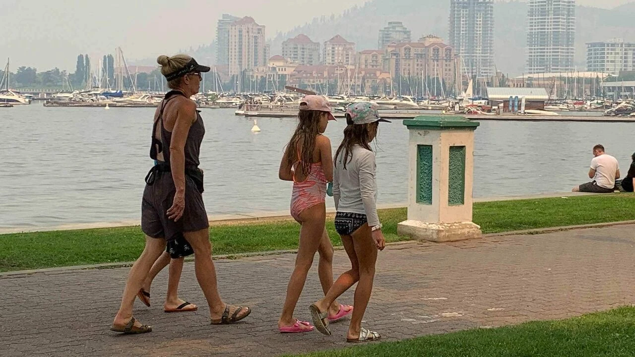 B.C. gets hit with a third heat wave and increasing wildfire smoke