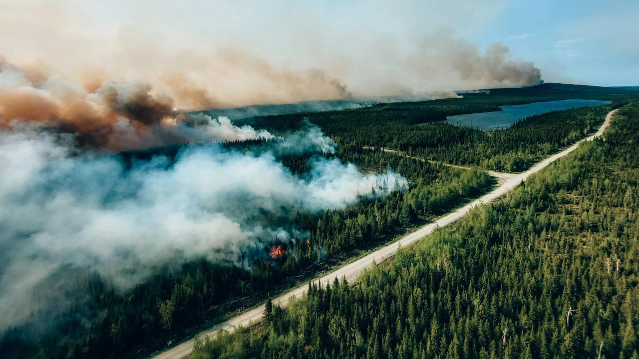 Over 100 wildfires burning across Quebec, with northern regions hit hardest
