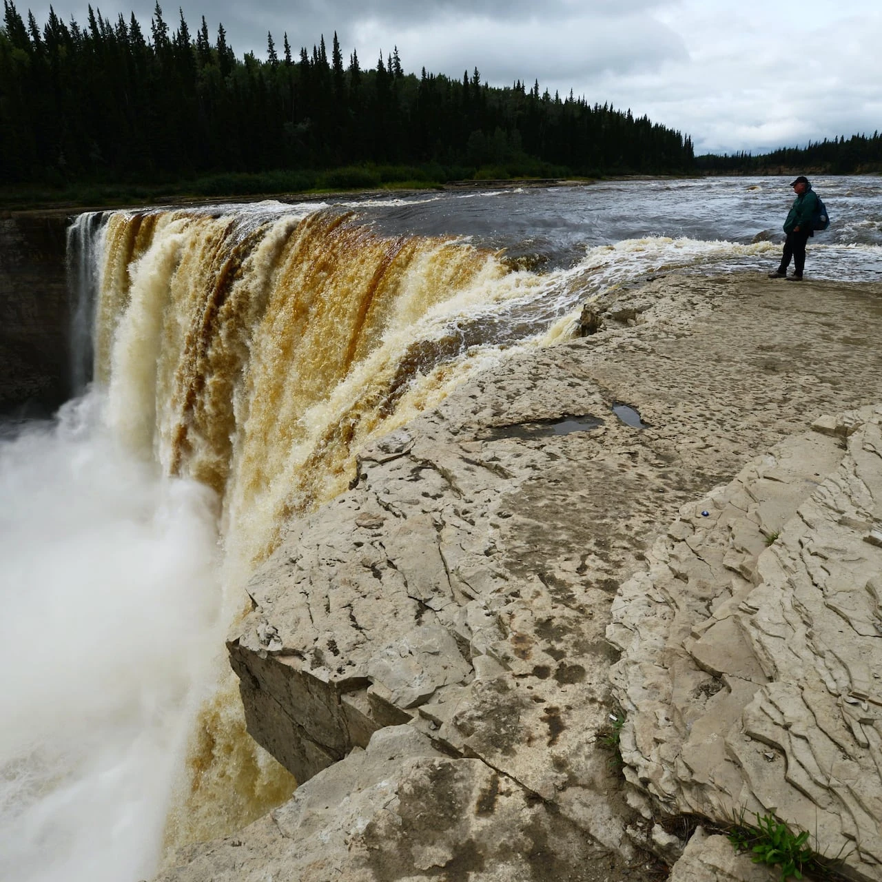 An iconic N.W.T. trail is closed due to erosion, and there's no timeline for reopening it