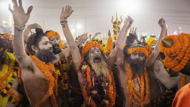 Millions gather in northern India for massive 6-week Hindu festival