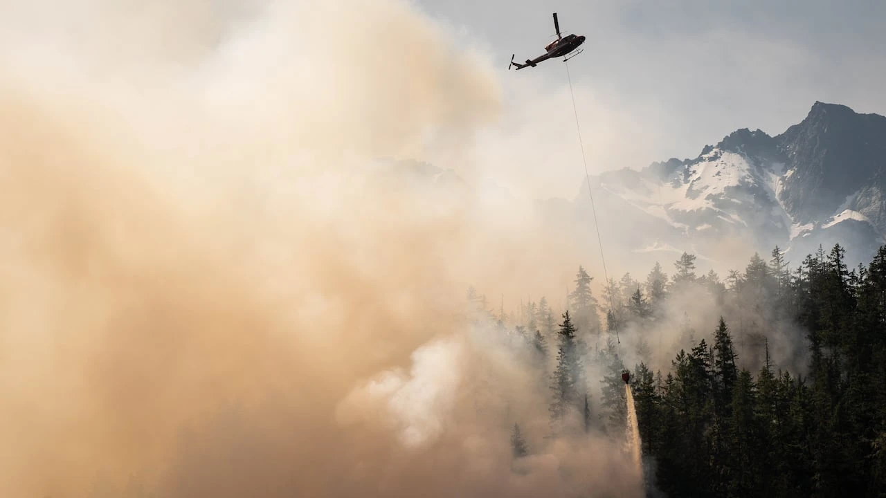 Evacuation alert rescinded after wildfire near Pemberton, B.C., held