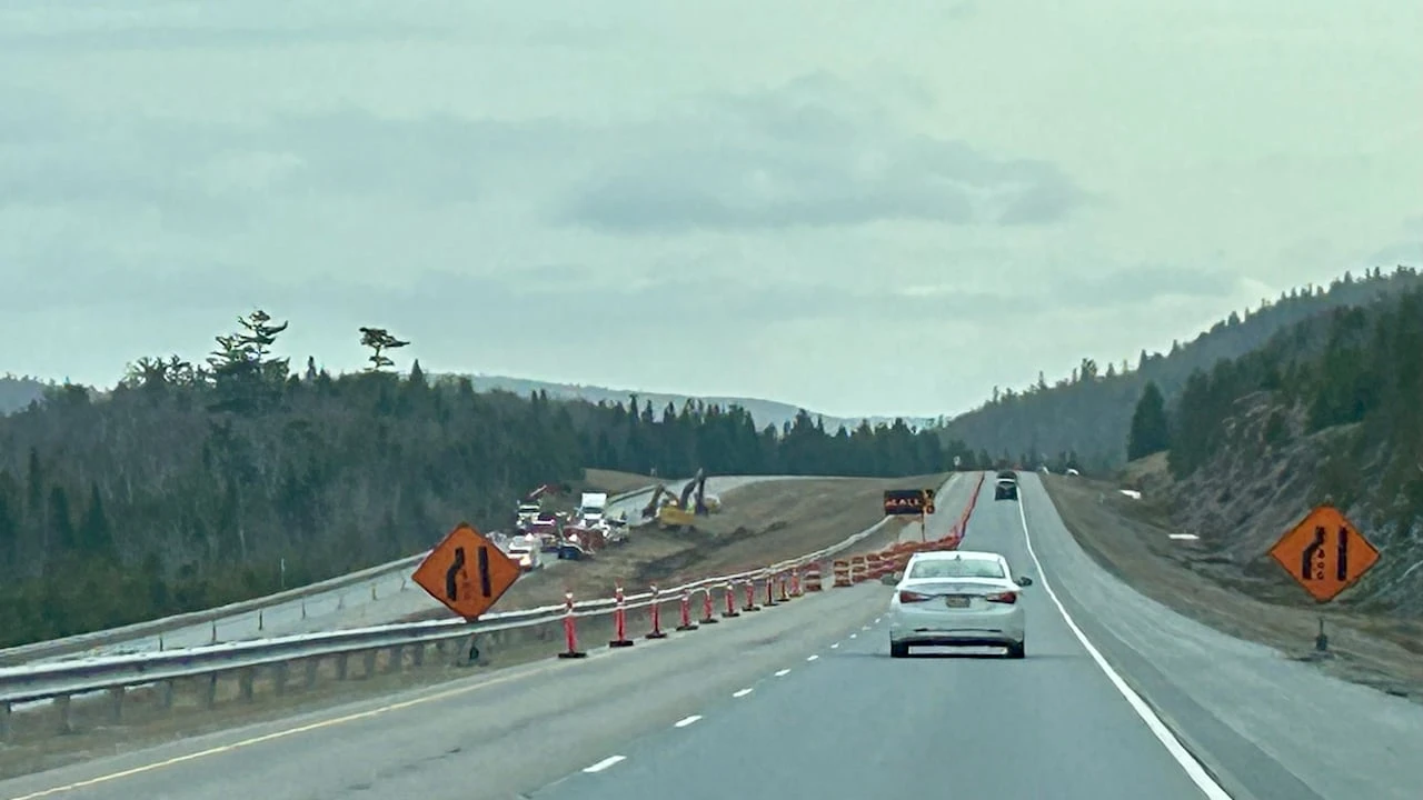 Eastbound lanes on Route 1 remain closed due to fuel spill