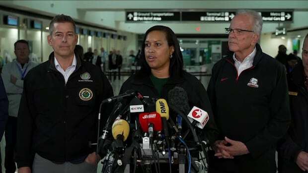 U.S. officials address collision between passenger jet and military helicopter