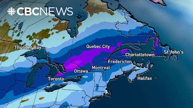 Snowy weather leads to school closures, flight cancellations in Ontario, Quebec, Atlantic Canada