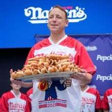 Weiner woes: Joey Chestnut not competing in hot dog eating contest due to rival brand deal