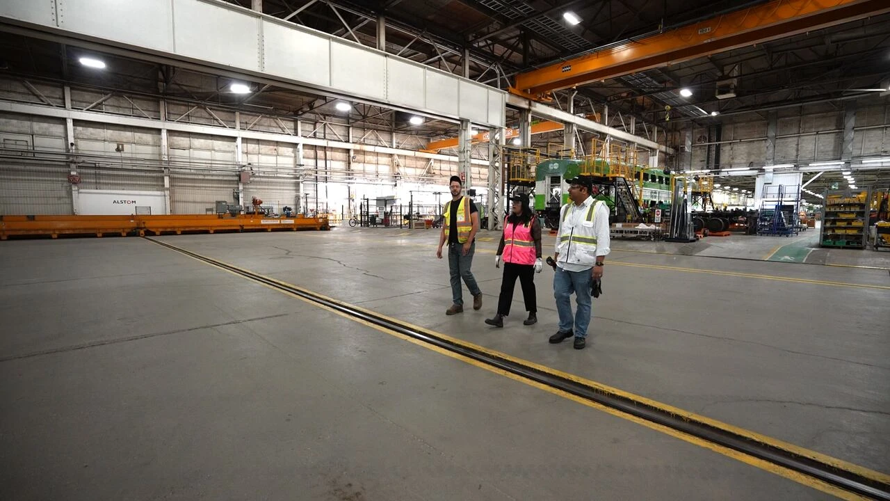 A look inside Thunder Bay's Alstom plant