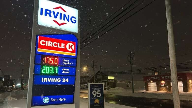 P.E.I. gas, heating oil, diesel prices jump up in unscheduled change