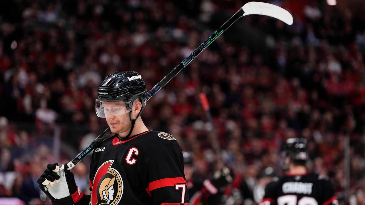 Brady Tkachuk says it's distracting to have to reaffirm commitment to Ottawa