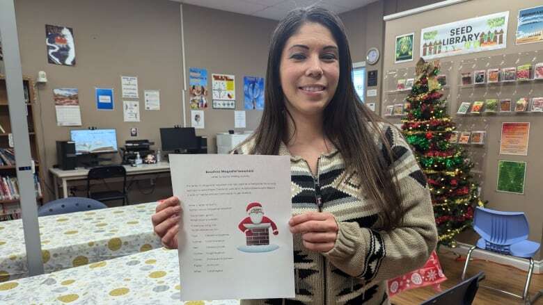 'Reclaim your language': This librarian is helping kids pen letters to Santa in Anishinaabemowin