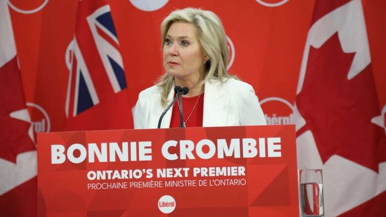 Bonnie Crombie pitches her vision for Ontario, while distancing herself from Trudeau