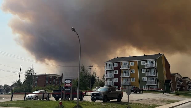 Wildfire evacuees seek shelter in Happy Valley Goose Bay, N.L.