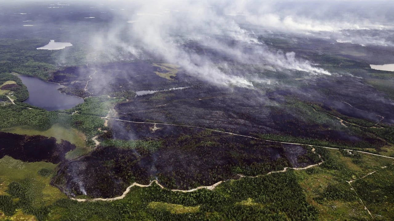 Hurricane Erin may fan wildfire flames in Atlantic Canada