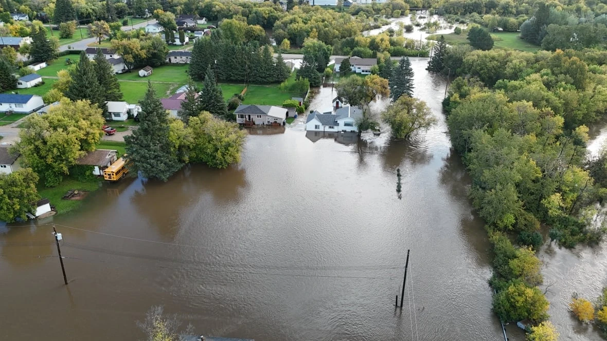 Western Manitoba municipality mopping up after downpour floods crops, roads, basements