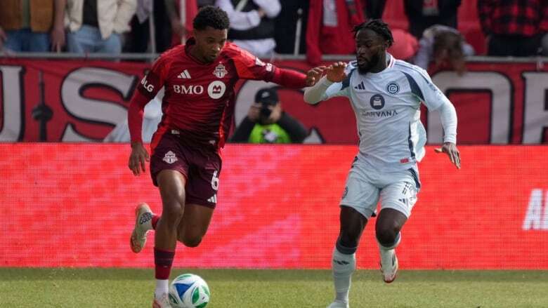 Fans at BMO Field boo U.S. anthem prior to Toronto FC's home opener against Chicago