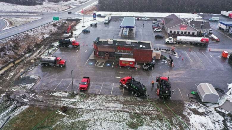 Residents want answers after fuel leak shuts down a Woodstock Tim Hortons