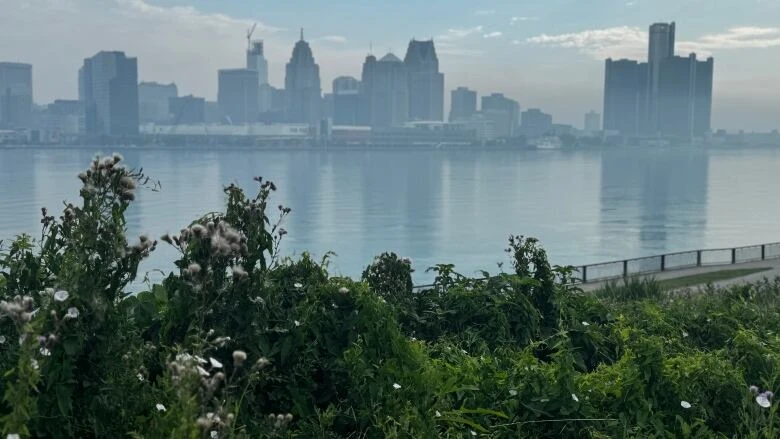 Expect poor air quality in Windsor Friday morning because of pollution from Detroit