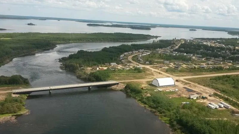 English River First Nation, reopened after Sask. road washed out, now under fire ban