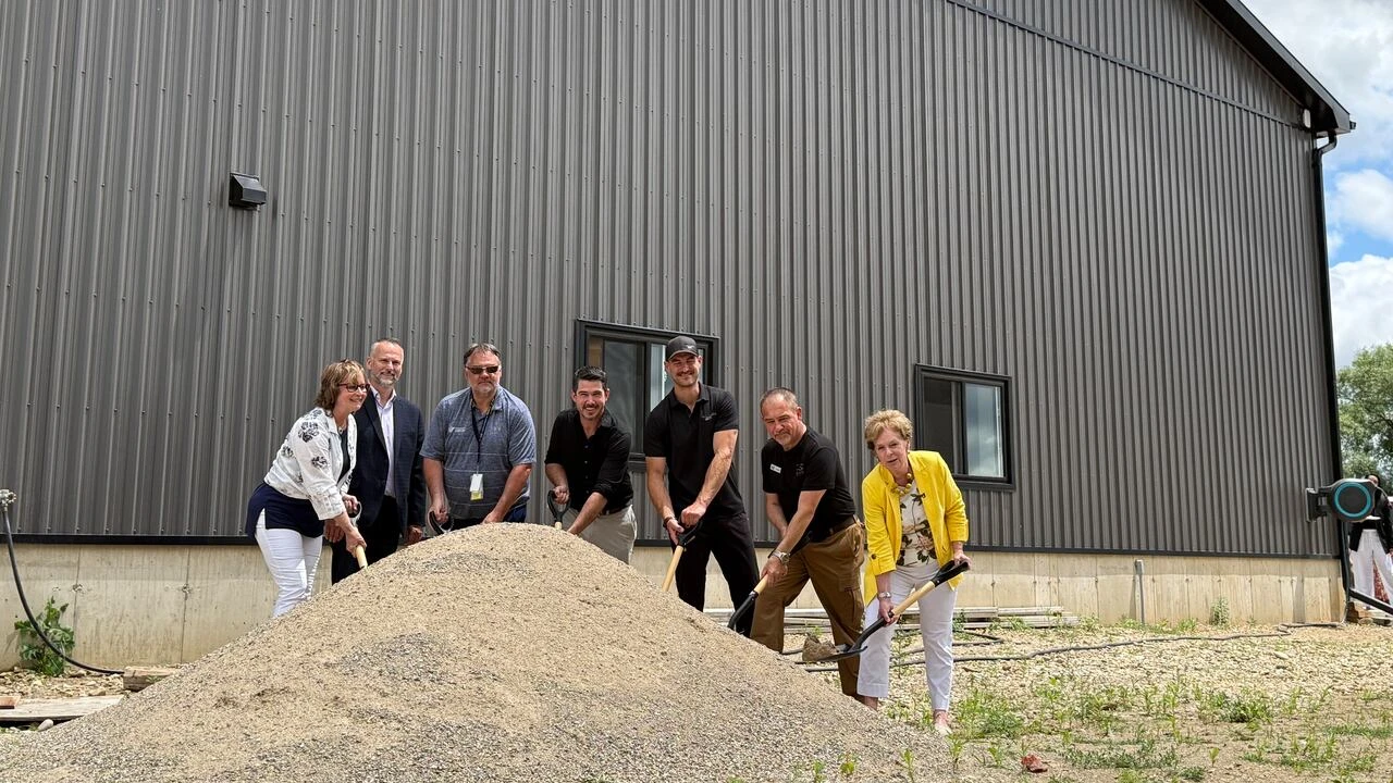 Woolwich-based aviation school breaks ground on new hangar