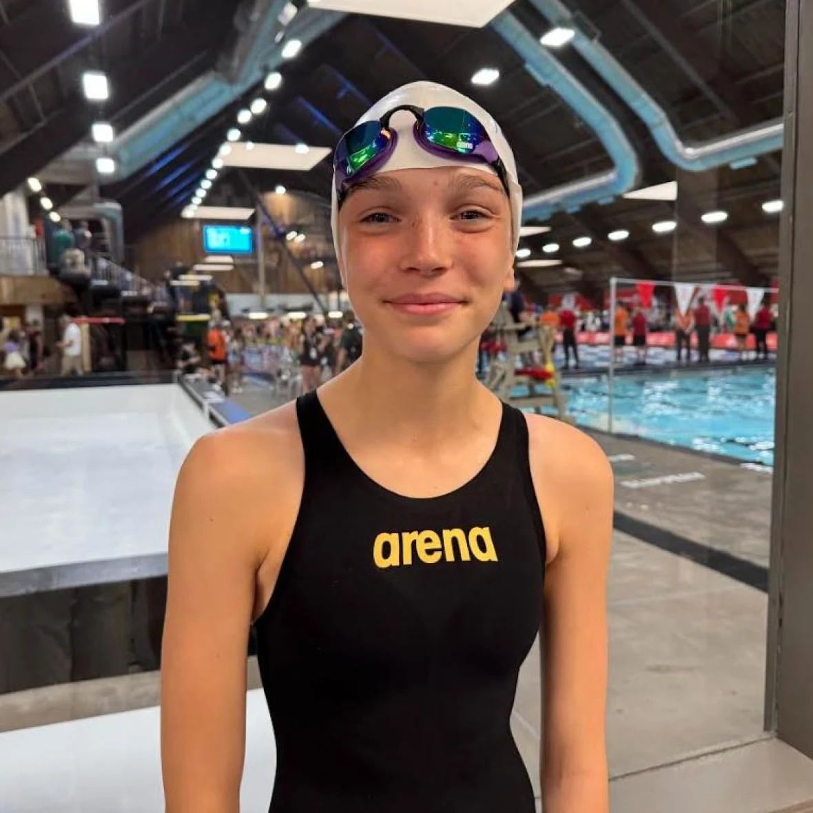 This 11-year-old swimmer is the youngest athlete at the Canada Games