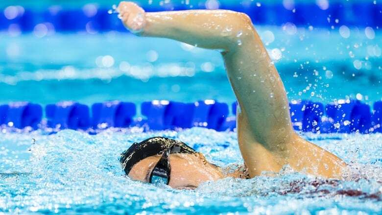 Aurélie Rivard wins 3rd straight Paralympic title in women's S10 400m freestyle