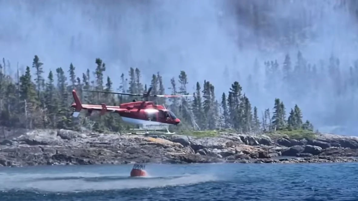 Only 3 wildfires now burning across N.L., as rain helps quell blazes