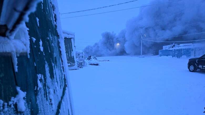 Fire consumes arena, circus and performing arts space in Igloolik, Nunavut