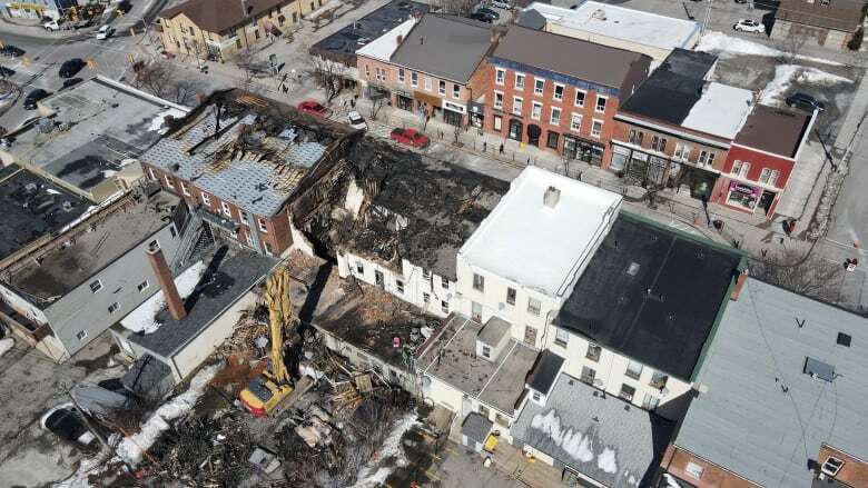 Person found dead after fire in historic building in Bowmanville, police say