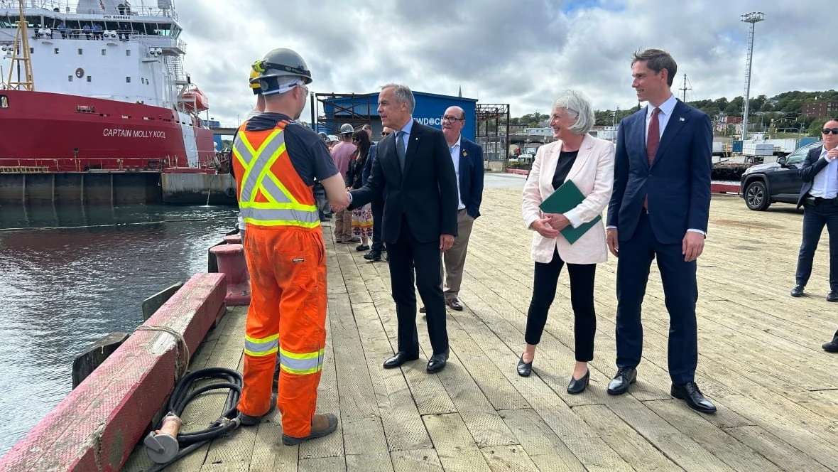 Carney eager to see Churchill Falls, Bay du Nord developed, Hogan says