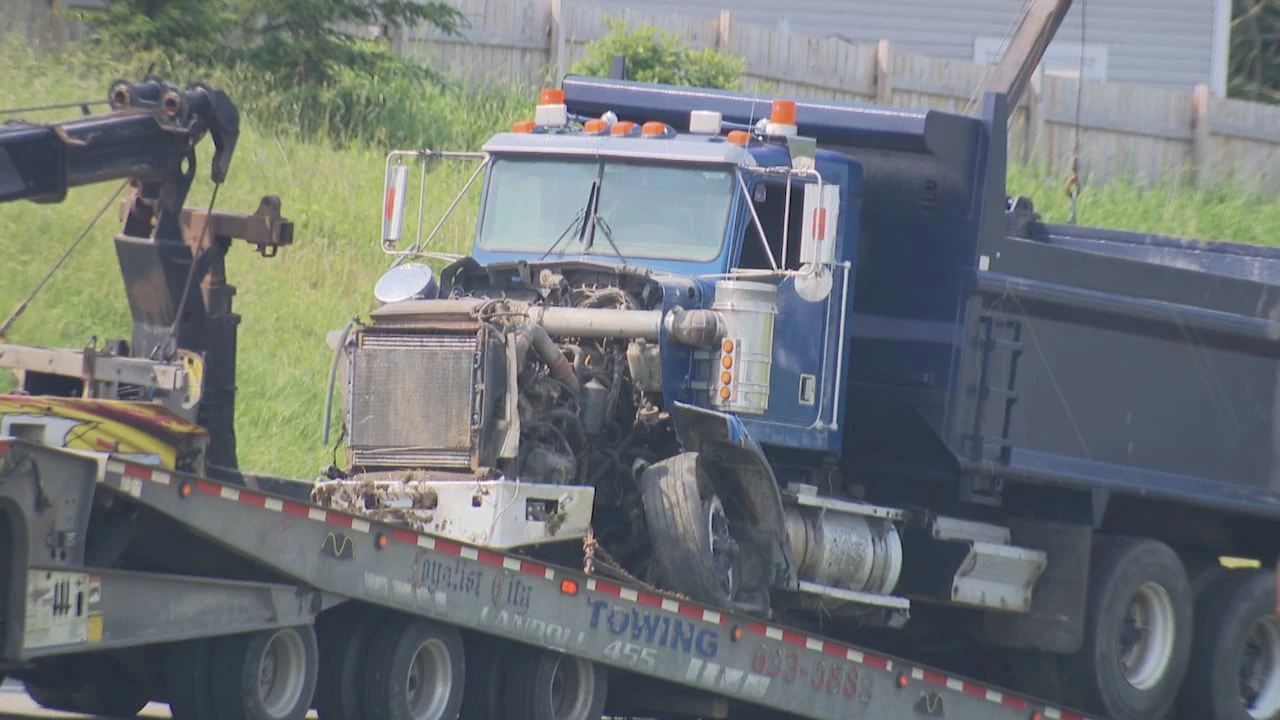 Route 1 eastbound lanes remain closed after crash, fuel spill in Saint John