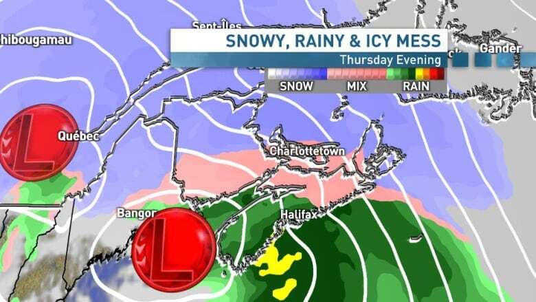 Snowfall warning issued for western P.E.I. from storm poised to approach on Thursday