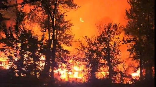 RCMP say fire that destroyed care home construction site in Penticton considered suspicious