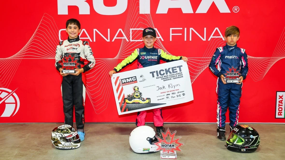 Lumsden's 9-year-old speedster takes on the world in go-karting