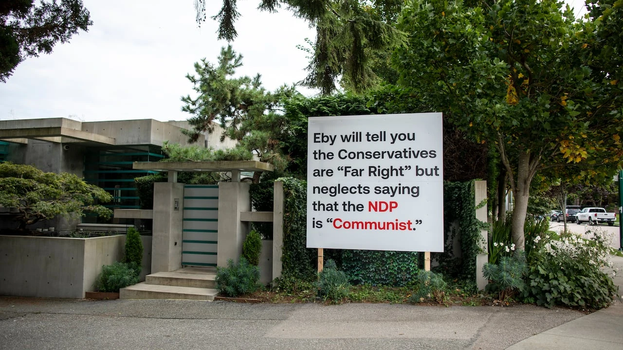 Billionaire Chip Wilson fined $600 for unauthorized election sign targeting B.C. NDP