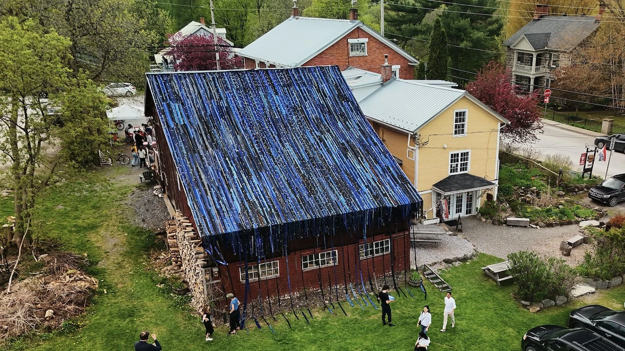 Night sky artwork in Quebec’s Eastern Townships highlights region's forgotten Black history