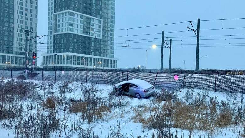 Car crashes into gas line near Blair station, halting LRT there