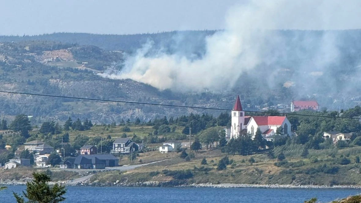 New fire burning in Spaniard's Bay, in fire-ravaged C.B.N.