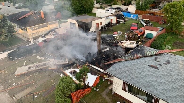 Explosion destroys Saskatoon house, no injuries reported