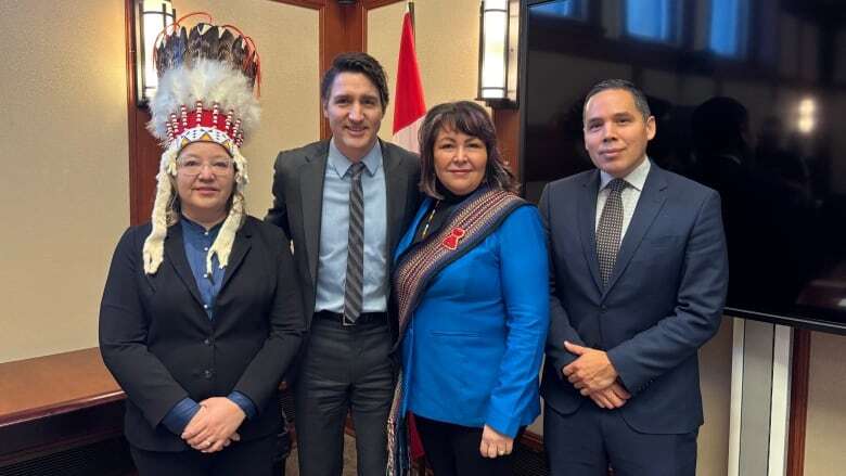 Trudeau asks Indigenous leaders in Canada for help standing up to Trump