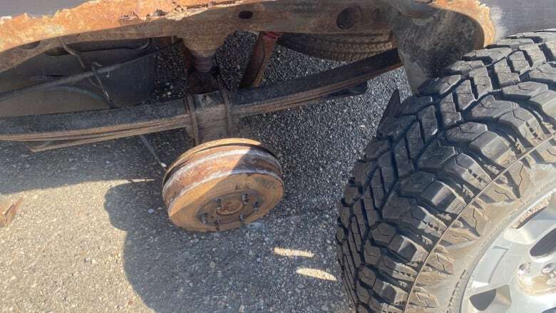 RCMP warn of wheels on vehicles coming off in 1 B.C. community