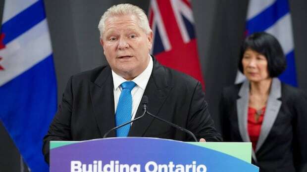 Ford, Chow make an announcement in East York