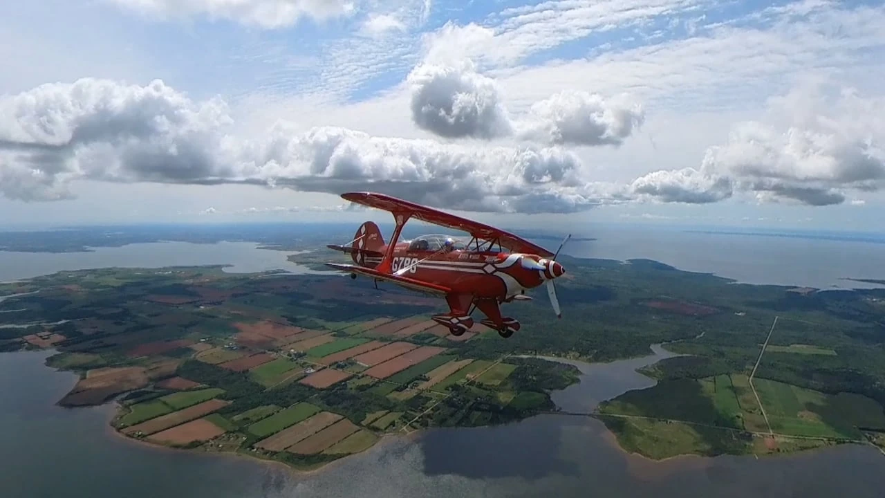 A sneak peek at some of the aerial action expected for this weekend's air show in Summerside