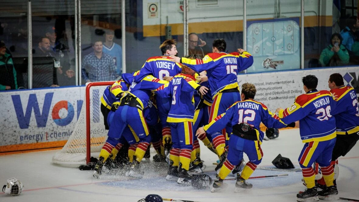 Gold ulu heads to Hockey Hall of Fame to mark Nunavut's historic Arctic Winter Games win