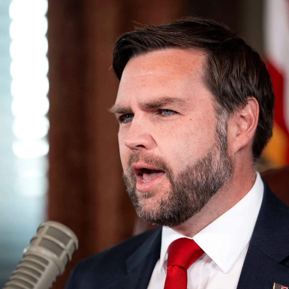 Vance vows to go after 'festering violence on the far left' while hosting Charlie Kirk's radio show